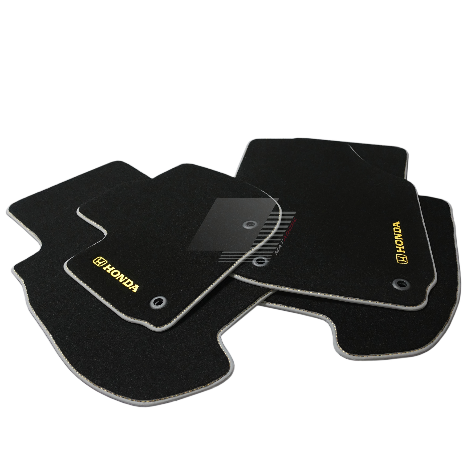 Honda Jazz 2 Floor Mats 2009-2011 *with Fixing *Pre-Facelifted #HONDA